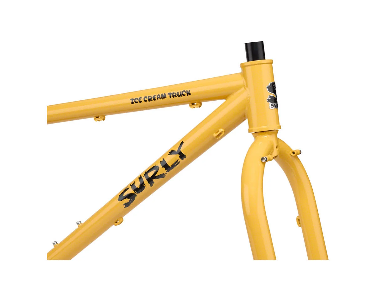 Surly Ice Cream Truck Fat Tire Mountain Bike Frameset (Warm Cheese) (L) - view 2